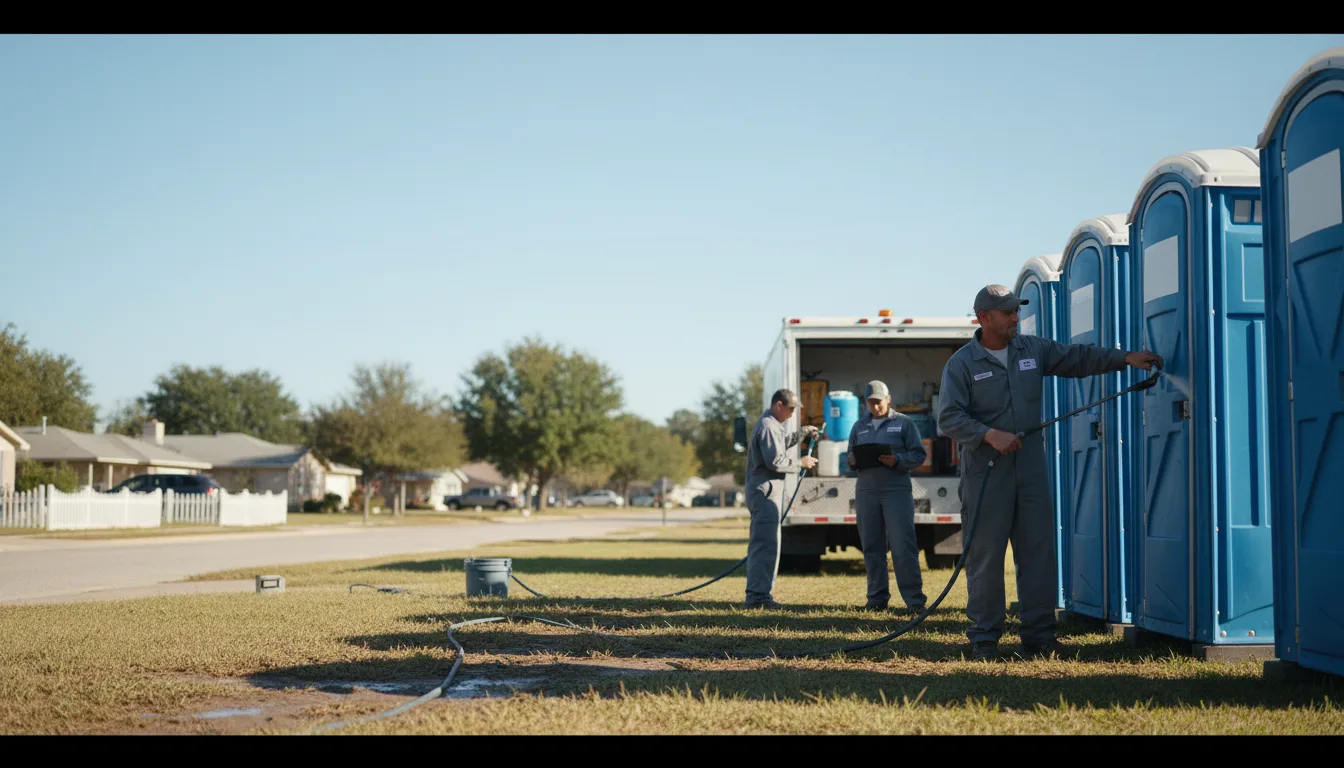 Long-Term Portable Toilet Rental in Harrison Township, MI near me